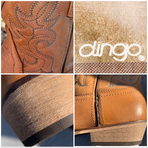 Dingo Western Willie Leather Boot Like New - Picture 4 of 10